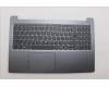 Lenovo 5CB1Q43290 C-Cover with keyboard, English, Luna Grey, Non-Backlight, US