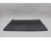 Lenovo 5CB1Q43290 C-Cover with keyboard, English, Luna Grey, Non-Backlight, US