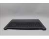 Lenovo 5CB1Q43303 C-Cover with keyboard, German, Luna Grey, Non-Backlight, UK