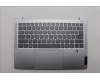 Lenovo 5CB1Q43333 C-Cover with AI keyboard, Hebrew, Cloud Grey, Backlight, Fingerprint, US