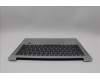 Lenovo 5CB1Q43340 C-Cover with AI keyboard, Portuguese, Cloud Grey, Backlight, Fingerprint, UK