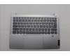 Lenovo 5CB1Q43344 C-Cover with AI keyboard, French, Cloud Grey, Backlight, Fingerprint, US