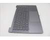 Lenovo 5CB1Q64077 C-Cover with keyboard, Spanish, Luna Grey, Backlight, UK