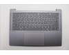 Lenovo 5CB1Q64099 C-Cover with keyboard, Italian, Luna Grey, Non-Backlight, UK