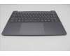 Lenovo 5CB1Q64099 C-Cover with keyboard, Italian, Luna Grey, Non-Backlight, UK