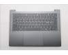 Lenovo 5CB1Q64103 C-Cover with keyboard, Nordic, Luna Grey, Non-Backlight, UK