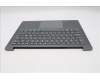 Lenovo 5CB1Q64103 C-Cover with keyboard, Nordic, Luna Grey, Non-Backlight, UK
