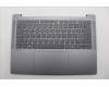 Lenovo 5CB1Q64104 C-Cover with keyboard, Portuguese, Luna Grey, Non-Backlight, UK