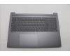 Lenovo 5CB1R07732 C-Cover with keyboard, Bulgarian, Luna Grey, Backlight, 3CELL, UK