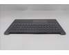 Lenovo 5CB1R07796 C-Cover with keyboard, French, Luna Grey, Backlight, 4CELL, US