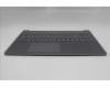 Lenovo 5CB1R07928 C-Cover with keyboard, UK English, Luna Grey, Backlight, 4CELL, UK