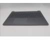 Lenovo 5CB1R07937 C-Cover with keyboard, French, Luna Grey, Non-Backlight, 4CELL, US