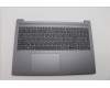 Lenovo 5CB1R07951 C-Cover with keyboard, Russian, Luna Grey, Non-Backlight, 4CELL, US