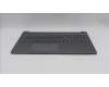 Lenovo 5CB1R07954 C-Cover with keyboard, Switzerland, Luna Grey, Non-Backlight, 4CELL, UK