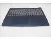 Lenovo 5CB1R07970 C-Cover with keyboard, German, Cosmic Blue, Backlight, 3CELL, UK