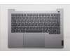 Lenovo 5CB1R08650 C-Cover with keyboard, German, Arctic Grey, Non-Backlight, H-series, UK