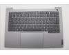 Lenovo 5CB1R08656 C-Cover with keyboard, French, Arctic Grey, Non-Backlight, H-series, US