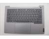 Lenovo 5CB1R08660 C-Cover with keyboard, UK English, Arctic Grey, Non-Backlight, H-series, UK