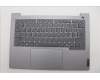 Lenovo 5CB1R08676 C-Cover with keyboard, Czech Slovakian, Arctic Grey, Backlight, H-series, UK