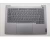 Lenovo 5CB1R08706 C-Cover with keyboard, Spanish, Arctic Grey, Backlight, H-series, UK