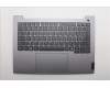Lenovo 5CB1R08722 C-Cover with keyboard, French, Arctic Grey, Non-Backlight, U-series, US