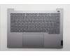 Lenovo 5CB1R08789 C-Cover with keyboard, US English Euro, Arctic Grey, Backlight, U-series, US