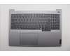 Lenovo 5CB1R08836 C-Cover with keyboard, Arabic, Arctic Grey, Non-Backlight, H-series, US
