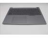 Lenovo 5CB1R08852 C-Cover with keyboard, Belgian, Arctic Grey, Backlight, H-series, UK