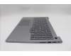 Lenovo 5CB1R08855 C-Cover with keyboard, Nordic, Arctic Grey, Backlight, H-series, UK