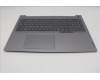 Lenovo 5CB1R08911 C-Cover with keyboard, Bulgarian, Arctic Grey, Backlight, U-series, UK