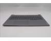 Lenovo 5CB1R08927 C-Cover with keyboard, French, Arctic Grey, Backlight, U-series, US