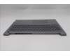 Lenovo 5CB1R08931 C-Cover with keyboard, Russian, Arctic Grey, Backlight, U-series, US
