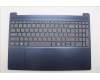 Lenovo 5CB1R08986 C-Cover with keyboard, Ukraine, Cosmic Blue, Backlight, US