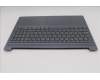 Lenovo 5CB1R08988 C-Cover with keyboard, Belgian, Luna Grey, Backlight, UK