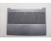 Lenovo 5CB1R09015 C-Cover with keyboard, UK English, Luna Grey, Backlight, UK