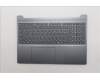Lenovo 5CB1R09016 C-Cover with keyboard, Ukraine, Luna Grey, Backlight, US