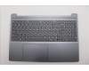 Lenovo 5CB1R22351 C-Cover with keyboard, Arabic, Luna Grey, Non-Backlight, US
