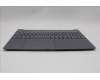 Lenovo 5CB1R22394 C-Cover with keyboard, Slovenian, Luna Grey, Non-Backlight, UK