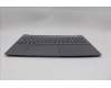 Lenovo 5CB1R22396 C-Cover with keyboard, Spanish, Luna Grey, Non-Backlight, UK