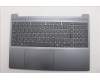 Lenovo 5CB1R22405 C-Cover with keyboard, UK English, Luna Grey, Non-Backlight, UK