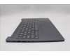 Lenovo 5CB1R22515 C-Cover with keyboard, US English Euro, Luna Grey, Backlight, US