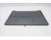 Lenovo 5CB1R26693 C-Cover with keyboard, Bulgarian, Luna Grey, Backlight, UK