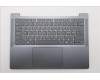 Lenovo 5CB1R27565 C-Cover with keyboard, Nordic, Luna Grey, Non-Backlight, UK
