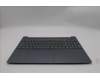 Lenovo 5CB1R27816 C-Cover with keyboard, US English Euro, Luna Grey, Backlight, US