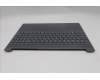 Lenovo 5CB1R27839 C-Cover with keyboard, Ukraine, Luna Grey, Backlight, US