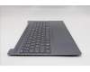 Lenovo 5CB1R27877 C-Cover with keyboard, French, Luna Grey, Non-Backlight, US