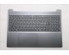 Lenovo 5CB1R27889 C-Cover with keyboard, Nordic, Luna Grey, Non-Backlight, UK