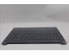 Lenovo 5CB1R27899 C-Cover with keyboard, Ukraine, Luna Grey, Non-Backlight, US