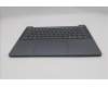 Lenovo 5CB1R29766 C-Cover with keyboard, Portuguese, Luna Grey, Non-Backlight, UK
