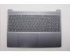 Lenovo 5CB1R30149 C-Cover with keyboard, English, Luna Grey, Backlight, US